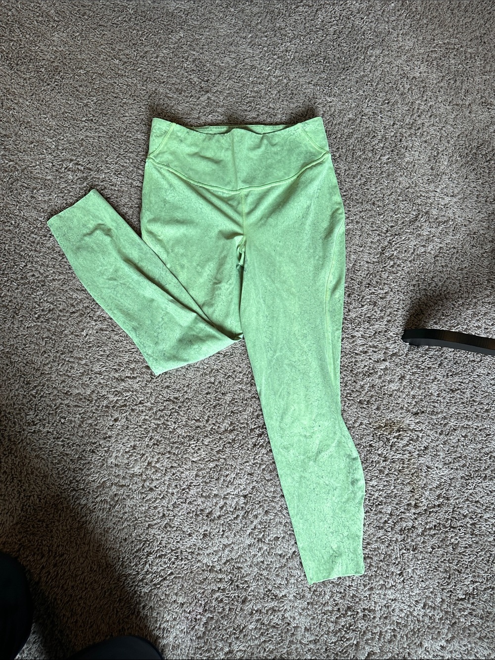 lululemon athletica Light Green Leggings